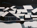 "Roofs 2", 2019, canvas/acrylic, 80х90cm