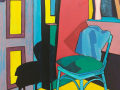 "Interior 3", 2020, canvas/acrylic, 90х70m
